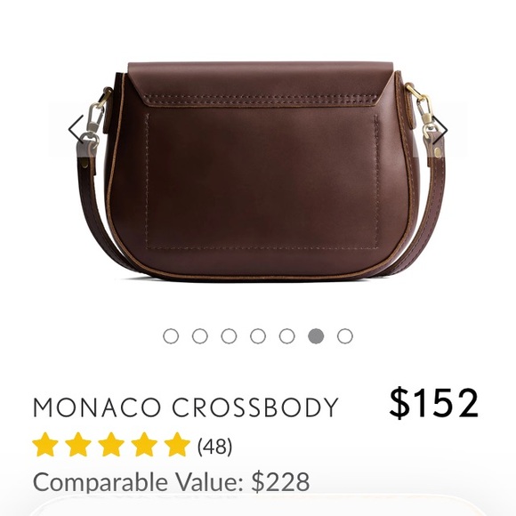Portland Leather Goods Monaco crossbody bag L - Picture 4 of 10